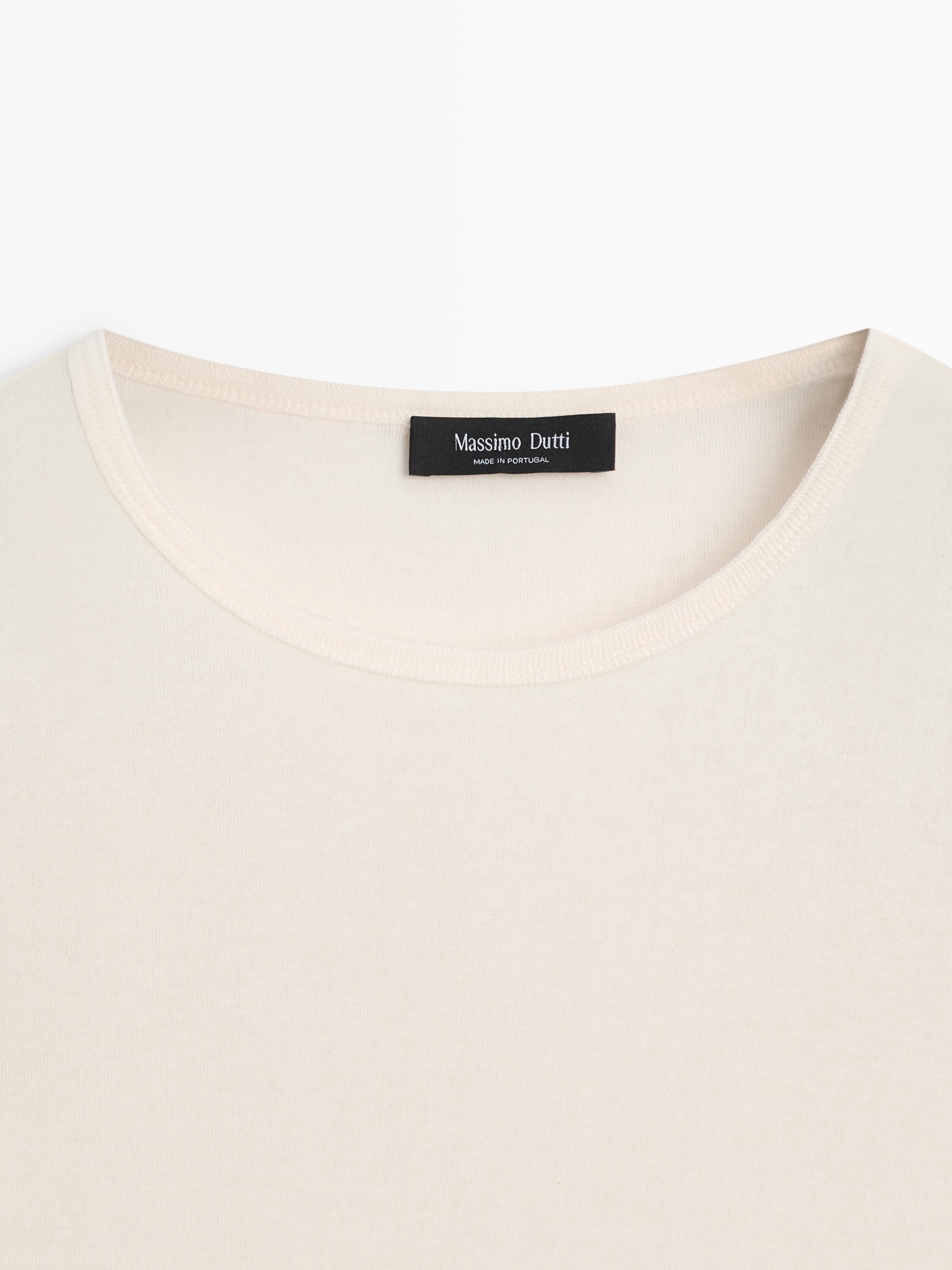Cotton blend T-shirt